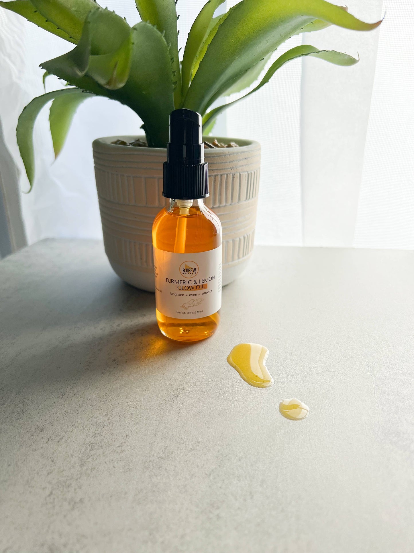 Turmeric and Lemon Glow Facial Oil