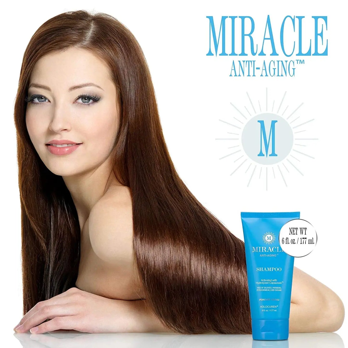 Miracle Anti-Aging Shampoo, Extreme Conditioner & Hair Serum Set