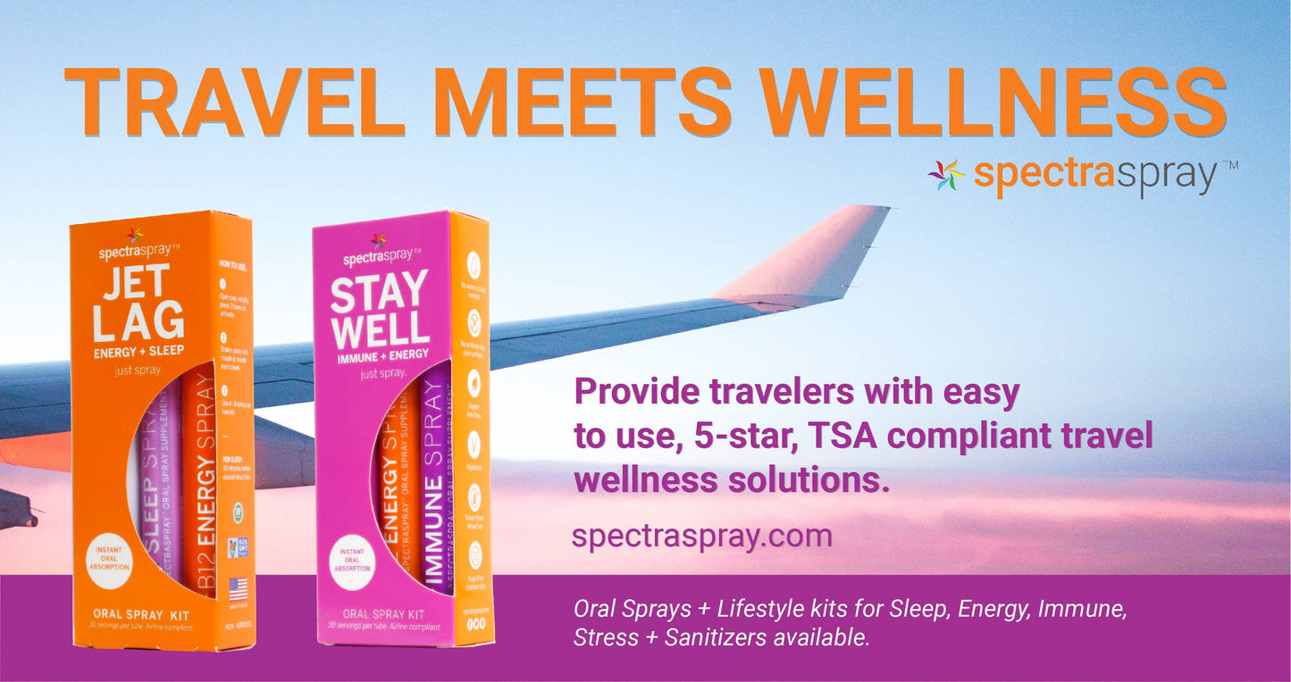 Jet Lag Oral Spray Travel Kit