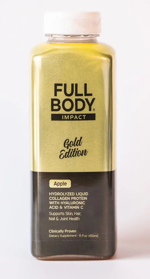 GOLD EDITION Liquid Collagen with Hyaluronic Acid, Vitamin C, and Protein, 15 oz - Winning Health & Life