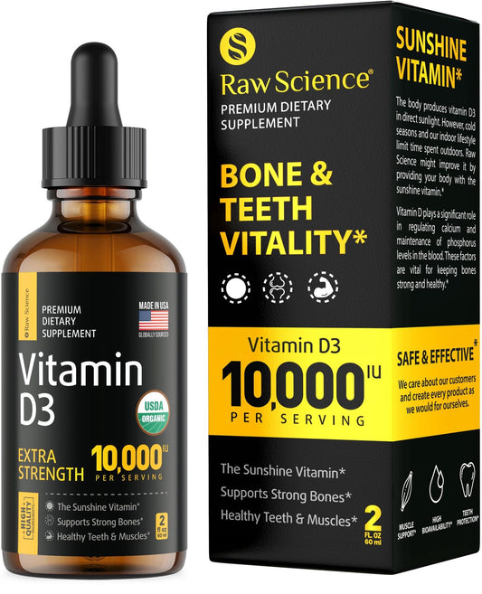 Liquid Vitamin D3 Drops