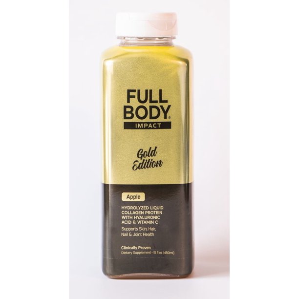 GOLD EDITION Liquid Collagen with Hyaluronic Acid, Vitamin C, and Protein, 15 oz - Winning Health & Life