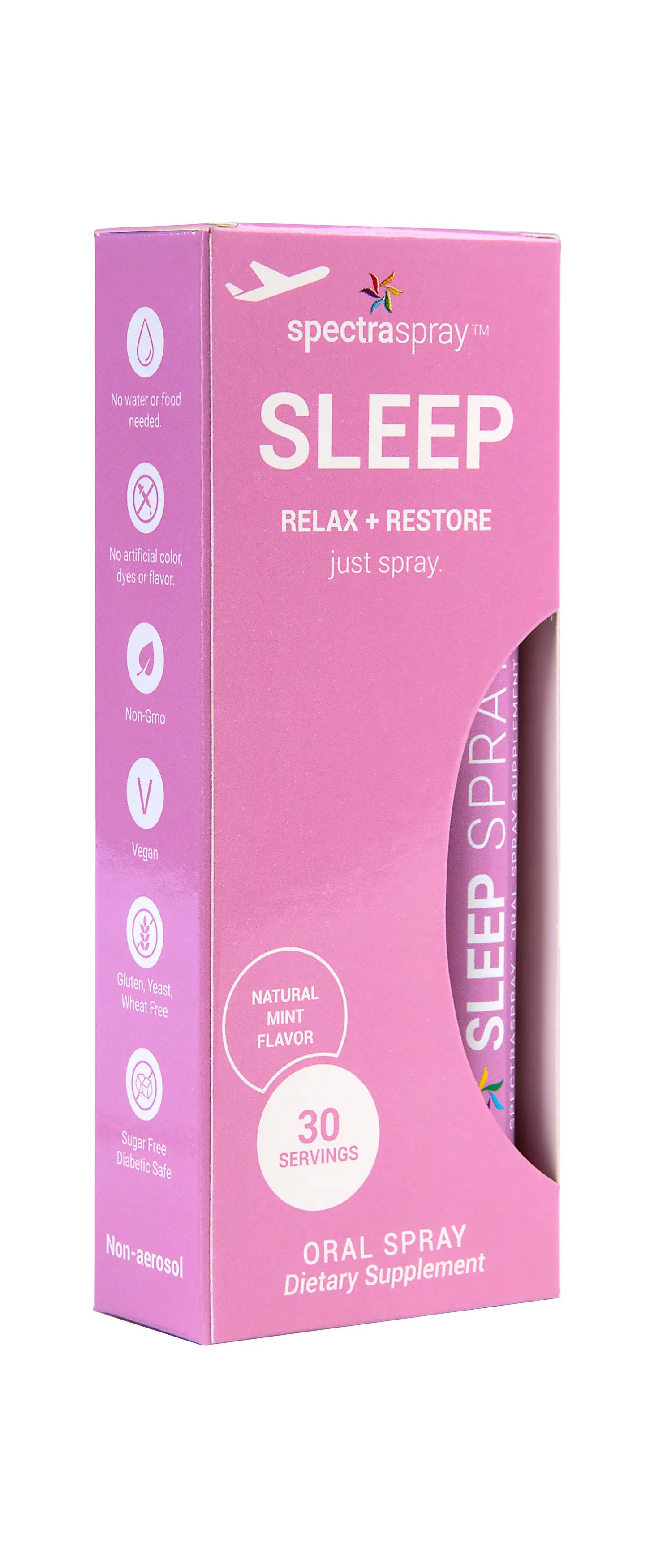 Sleep well, no drowsy feeling, Sleep Oral Spray Supplement