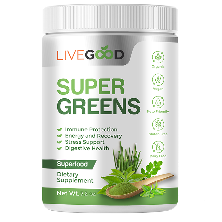 Organic Super Greens - Winning Health & Life