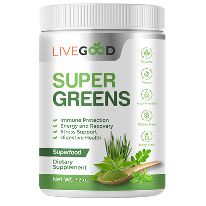 Organic Super Greens - Winning Health & Life