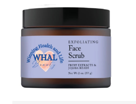 WHAL Exfoliating Face Scrub - Winning Health & Life