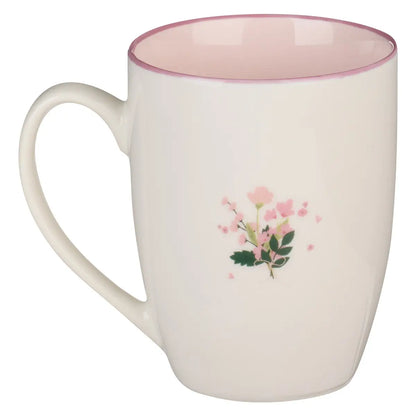 You Are Lovely Pink Heart Ceramic Mug / Cup