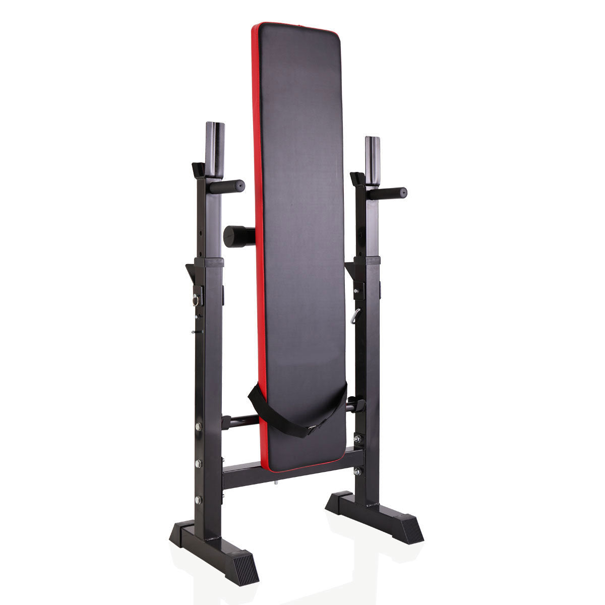 Folding Workout Bench Adjustable Multifunctional Squat Rack
