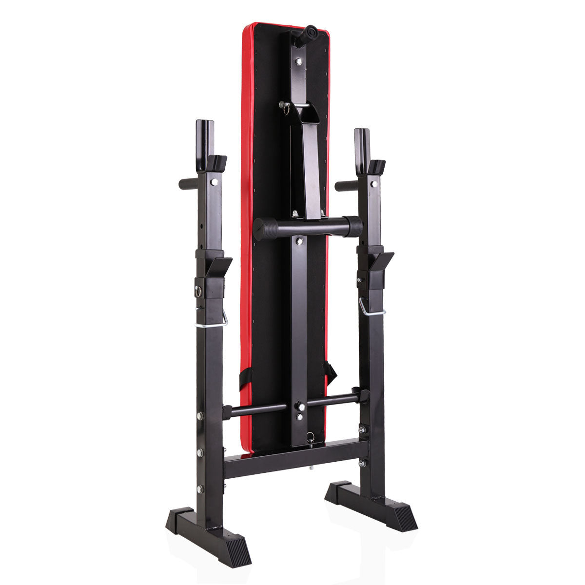 Folding Workout Bench Adjustable Multifunctional Squat Rack